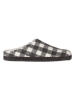 Birkenstock Skórzane kapcie w kolorze biało-czarnym