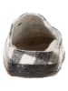 Birkenstock Leren pantoffels zwart/wit
