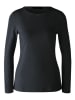 Oui Longsleeve in Schwarz