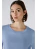 Oui Leinen-Kleid in Hellblau