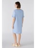 Oui Leinen-Kleid in Hellblau