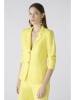 Oui Leinen-Blazer in Gelb