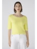 Oui Pullover in Gelb