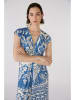 Oui Kleid in Blau