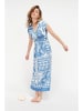 Oui Kleid in Blau