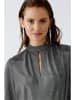 Oui Kleid in Anthrazit