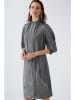 Oui Kleid in Anthrazit