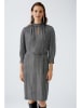 Oui Kleid in Anthrazit