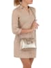 Anna Morellini Leren schoudertas "Ciosa" goudkleurig - (B)22 x (H)17 x (D)10 cm
