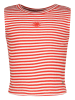 Vingino Top w kolorze czerwono-białym