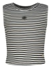 Vingino Top in Schwarz/ Weiß
