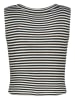 Vingino Top in Schwarz/ Weiß
