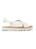 Camper Leder-Sandalen in Weiß