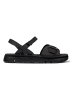 Camper Leder-Sandalen in Schwarz