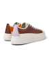 Camper Leder-Sneakers in Bordeaux/ Flieder/ Orange