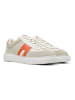 Camper Leder-Sneakers in Beige/ Orange