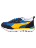Puma Sneakersy "Rider FV Essentials" w kolorze niebiesko-żółto-białym