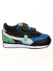 Puma Sneakers "FUTURE RDIER GRAFFIT" in Blau/ Grün