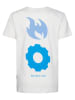 Petrol Industries Shirt in Weiß/ Blau