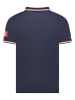 Canadian Peak Koszulka polo "Konbustybleak" w kolorze granatowym
