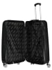 Canadian Peak 3tlg. Hardcase-Trolleyset "Solomuneak" in Schwarz
