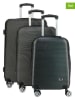 Canadian Peak 3-delige hardcase-trolleyset "Solomuneak" antraciet