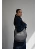 Victor & Hugo Paris Leder-Schultertasche "Aiko" in Schwarz - (B)30 x (H)40 x (T)8 cm