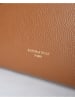 Victor & Hugo Paris Leder-Schultertasche "Oxa" in Hellbraun - (B)41,5 x (H)25 x (T)19 cm