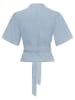 MOSS COPENHAGEN Jeans-Bluse in Hellblau