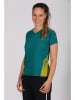 Maul Sport Funktionsshirt "Soinwand 4 fresh" in Grün/ Türkis