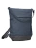 Zwei Torebka w kolorze granatowym - 32 x 37 x 13 cm