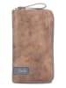 Zwei Geldbörse in Beige - (B)11 x (H)19 x (T)3 cm