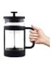 Vialli Design French-Press in Schwarz - 1 l