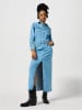 Wrangler Jeans-Kleid in Hellblau