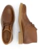 TRAVELIN' Leder-Schnürschuhe "Ryhall" in Hellbraun