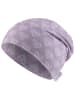 Sterntaler Beanie "Herzen" in Lila