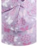 Sterntaler Beanie "Blumen" paars/roze
