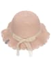 Sterntaler Strohoed "Spitze" lichtroze/beige