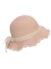 Sterntaler Strohhut "Spitze" in Rosa/ Beige