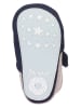 Sterntaler Krabbelschuhe in Dunkelblau/ Beige