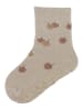 Sterntaler Antislipsokken "Appel" beige