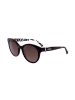 Love Moschino Damen-Sonnenbrille in Braun/ Schwarz