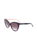 Love Moschino Damen-Sonnenbrille in Schwarz/ Hellbraun