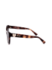 Moschino Damskie okulary przeciwsłoneczne w kolorze brązowym