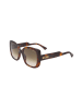 Moschino Damen-Sonnenbrille in Braun/ Hellbraun