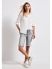 Street One Jeans-Bermudas in Hellgrau