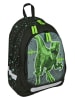 Undercover Schooltas "Jurassic World" zwart/groen - (B)31 x (H)43 x (D)19 cm
