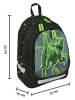 Undercover Schooltas "Jurassic World" zwart/groen - (B)31 x (H)43 x (D)19 cm