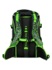 neoxx Schulrucksack "Pixel in my mind" in Grün/ Schwarz - (B)31 x (H)45,5 x (T)24 cm