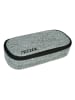 neoxx Schlamperetui "Wool the World" in Grau - (L)22,5 x (B)10,5 x (H)5,5 cm